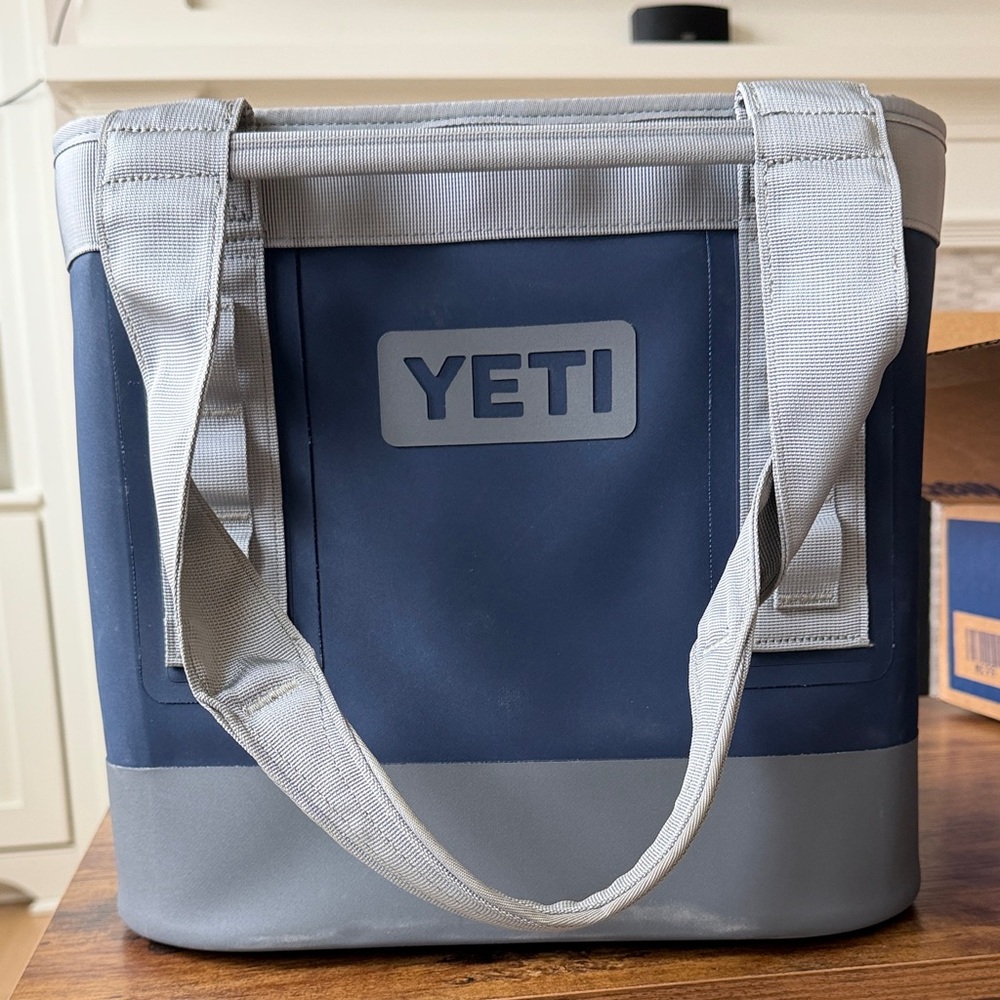 Yeti Navy and Gray Soft Cooler Duffel